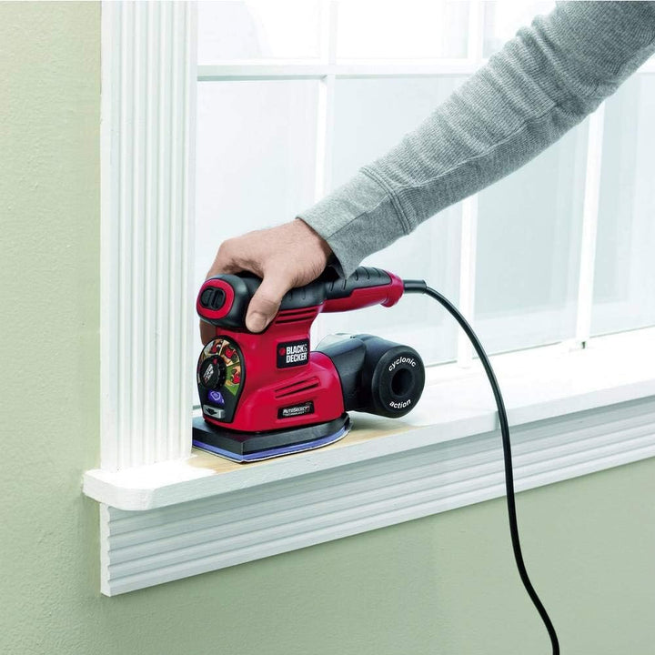 BLACK&DECKER KA280 220 Watt 4-in-1 Multischleifer AutoSelect®