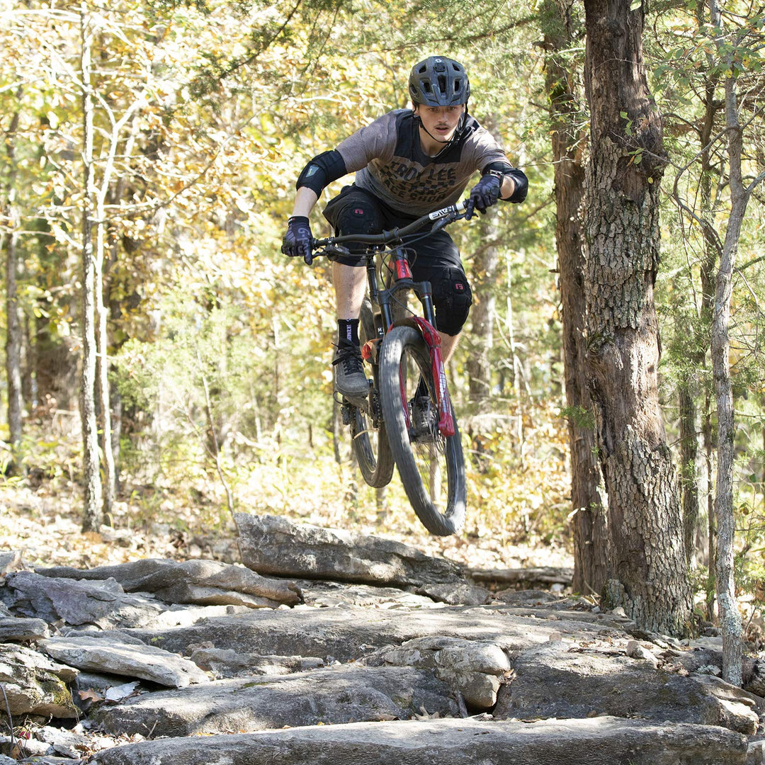 G-Form Pro-Rugged MTB Ellenbogenpads - Pads Dirt Bike Gear - Ellenbogenpads - Schwarz, Erwachsene Sm