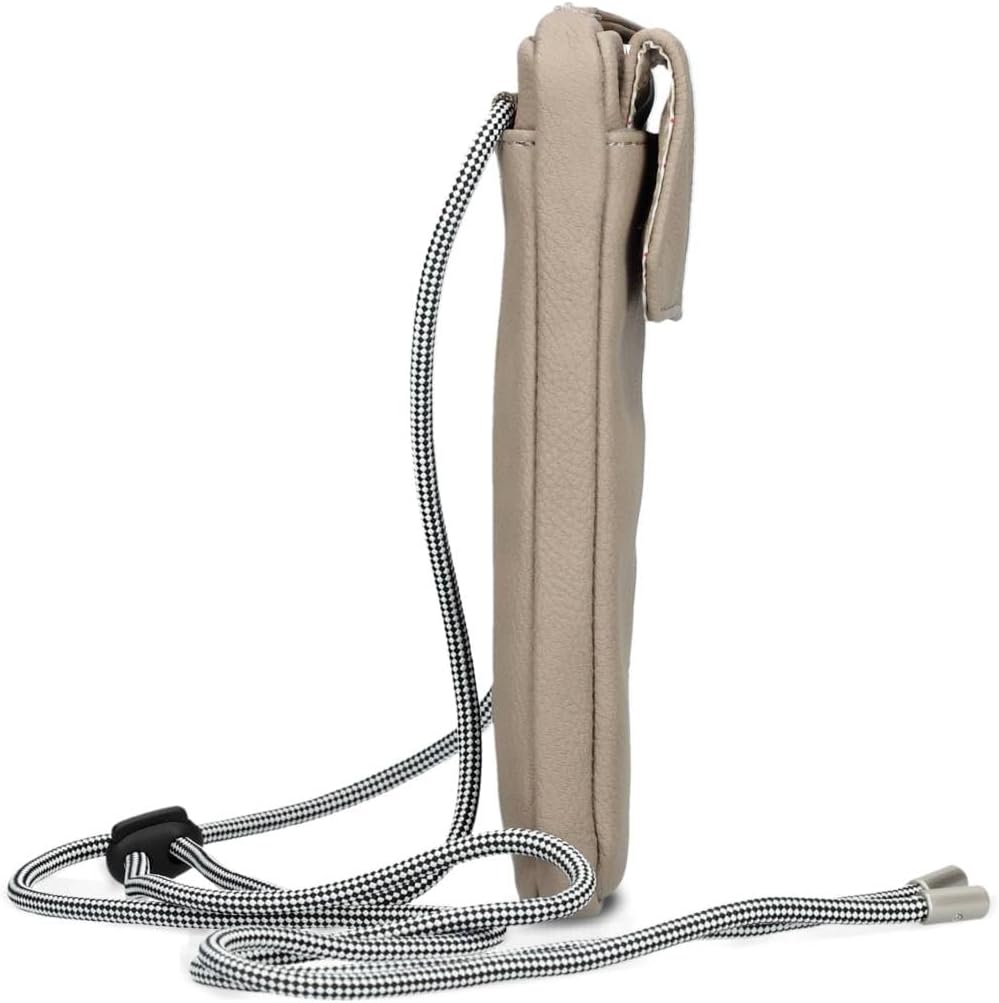Zwei Handytasche zum Umhängen Mademoiselle.M MP30 Smartphone-Etui &amp; Geldbörse 2-in-1, umlaufender Re