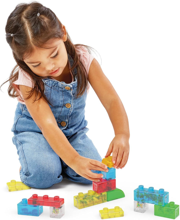Jelly BLOX - Newbie Kit, Bauspielzeug ab 2 Jahren, mit 11 Sensorische Bausteine, Konstruktion Spielz