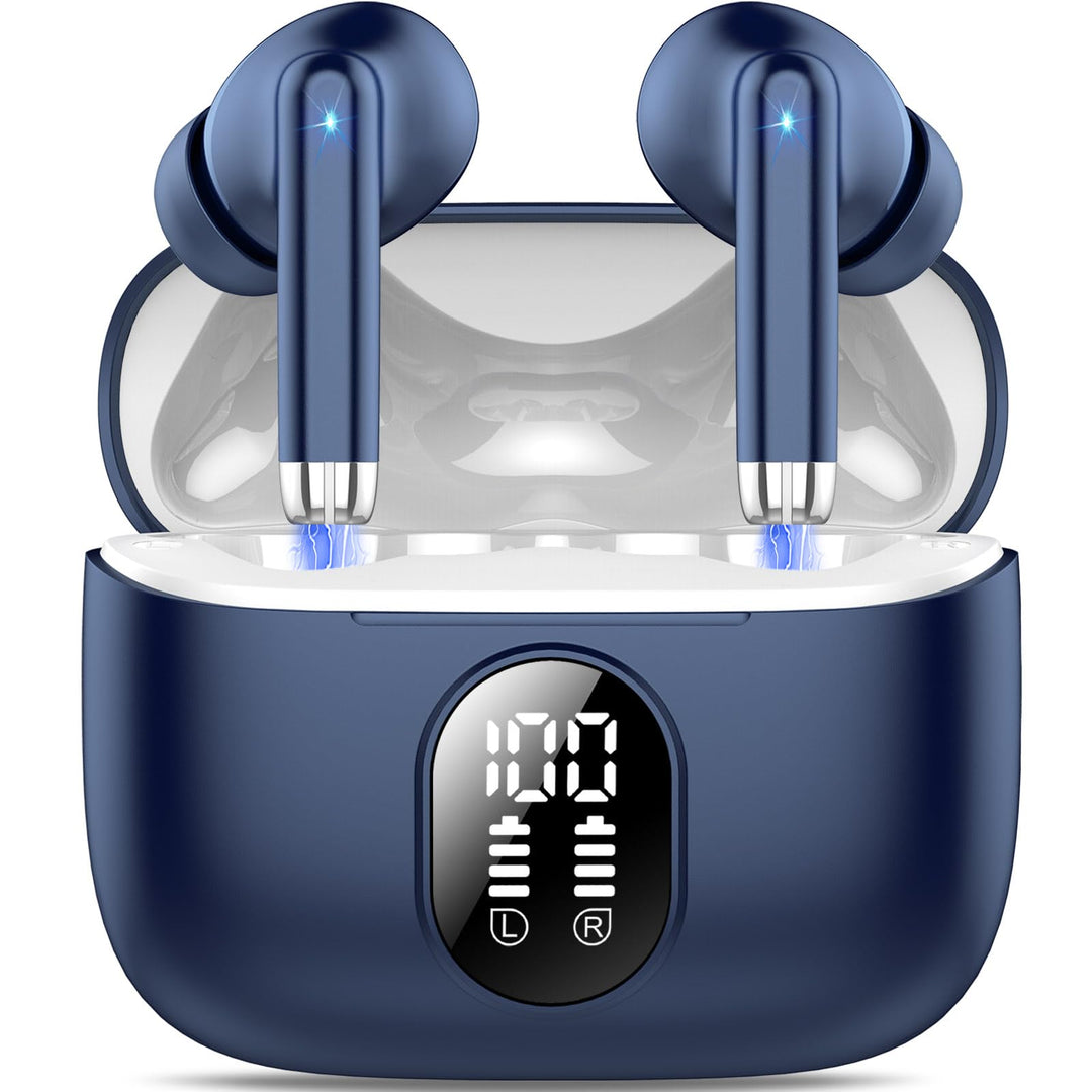 QXQ Bluetooth Kopfhörer, 2026 Neue Kopfhörer Kabellos Sport In Ear Bluetooth 5.4 Headphones mit 4 EN