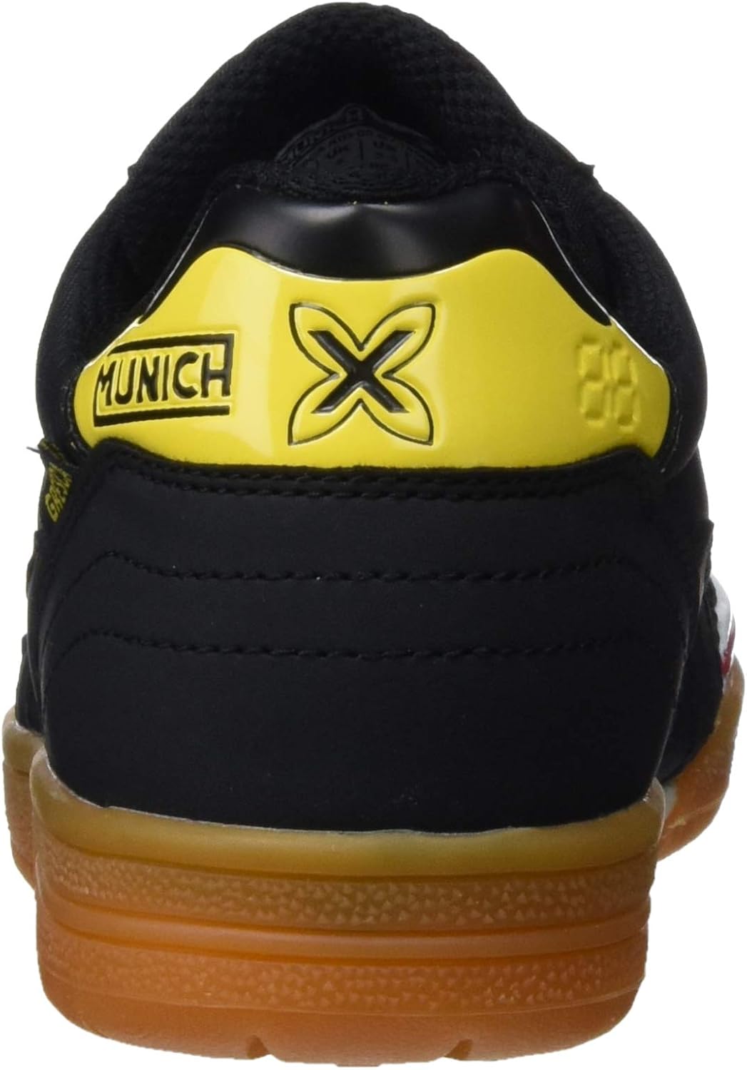 Munich Unisex Kinder Gresca Kid S Fitnessschuhe 34 EU Schwarz Gelb, 34 EU Schwarz Gelb