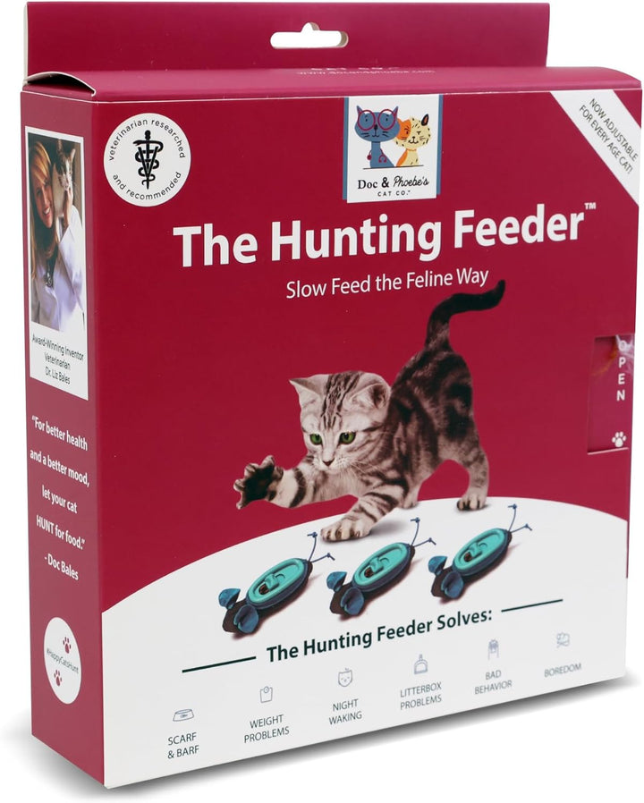 Doc & Phoebe Indoor Hunter Katzen Napf interaktiv einheitsgrösse Unterschiedlich