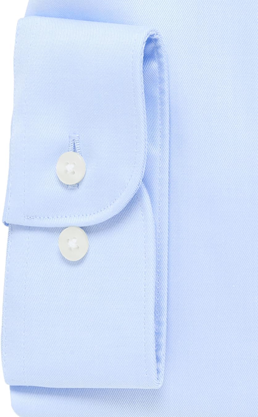 ETERNA Herren Cover Shirt SUPER Slim 36 Hellblau, 36 Hellblau