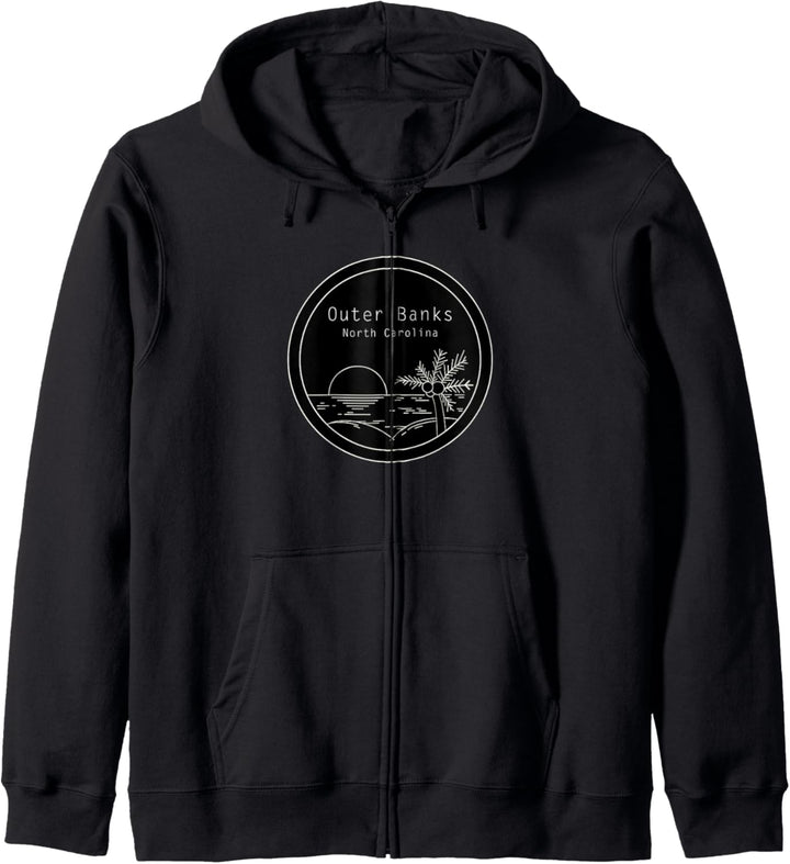 Outer Banks North Carolina Beach USA Souvenir Ferien Urlaub Kapuzenjacke
