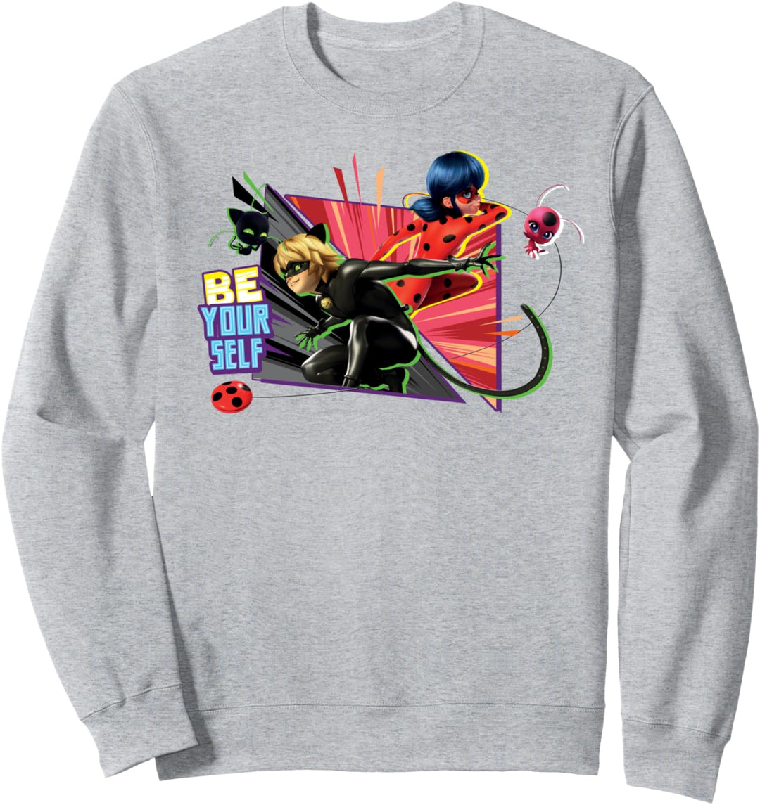 Miraculous Collection Ladybug and Cat Noir Be Yourself Sweatshirt