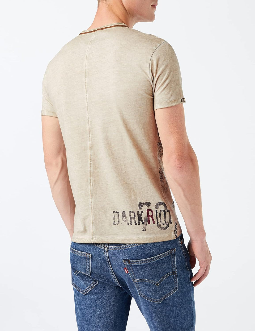 KEY LARGO Herren Mt Riot T-Shirt M Sand (1005), M Sand (1005)