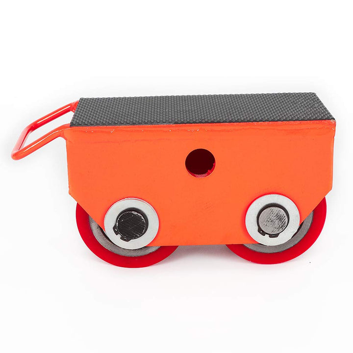 2.5T Transportfahrwerk Fixed Steel Machinery Skate Panzerrollen Schwerlastrollen Maschinen Rollen St