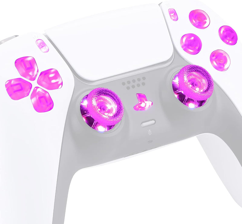 eXtremeRate Leuchttaste DTF LED V3 Kit für ps5 Controller BDM-010&BDM-020 D-Pad Tasten Thumbsticks R