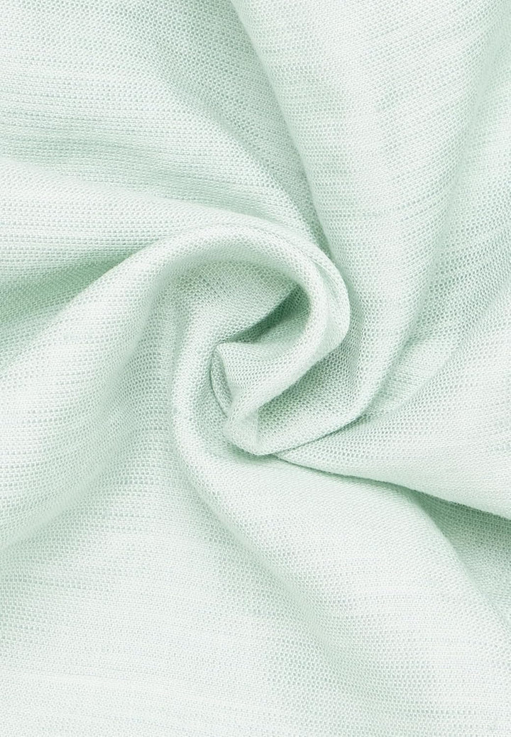 ETERNA Male Linen Shirt unifarben Slim FIT Standard 40 Kragen / 67 Ärmel Lime, Standard 40 Kragen /