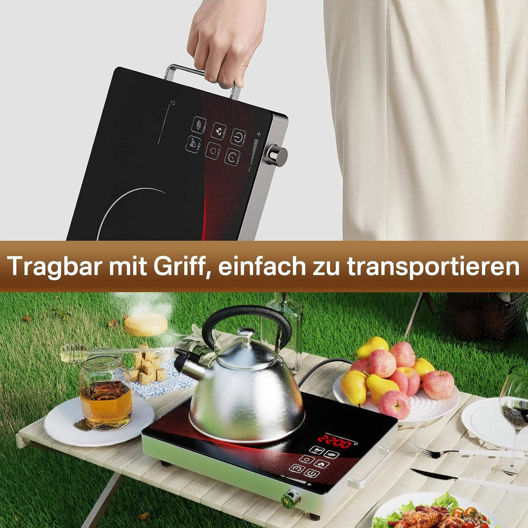 230 V Einzelne Einbauplatte für die Theke