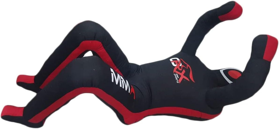 MMA Grappling Dummy Judo Boxsack, MMA BJJ Jiu Jitsu, Sitzposition Hände vorne (unbefüllt, Canvas) 59