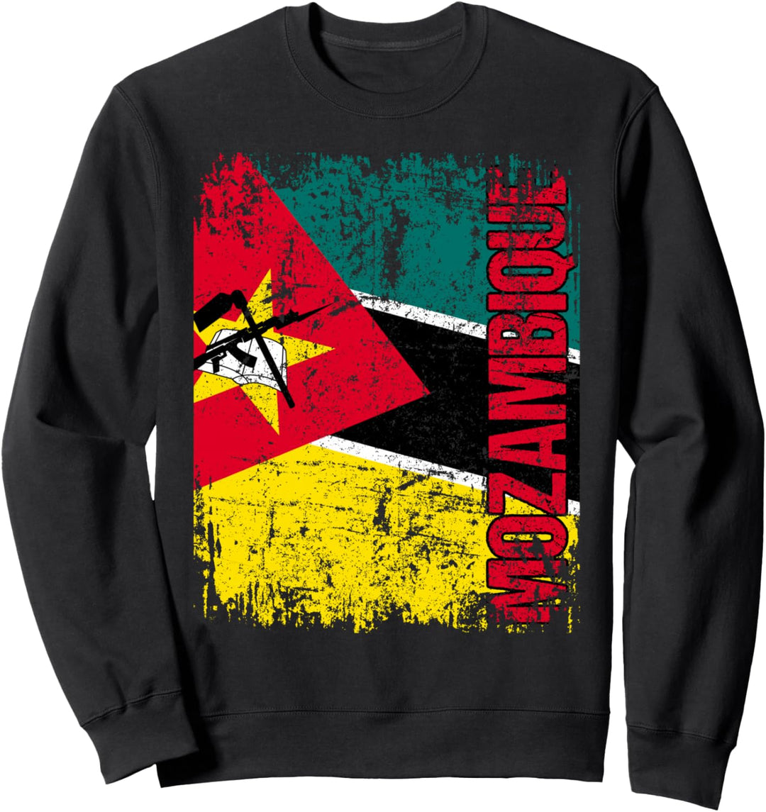 MOSAMBIK Flagge Damen Herren Kinder MOSAMBIK Sweatshirt