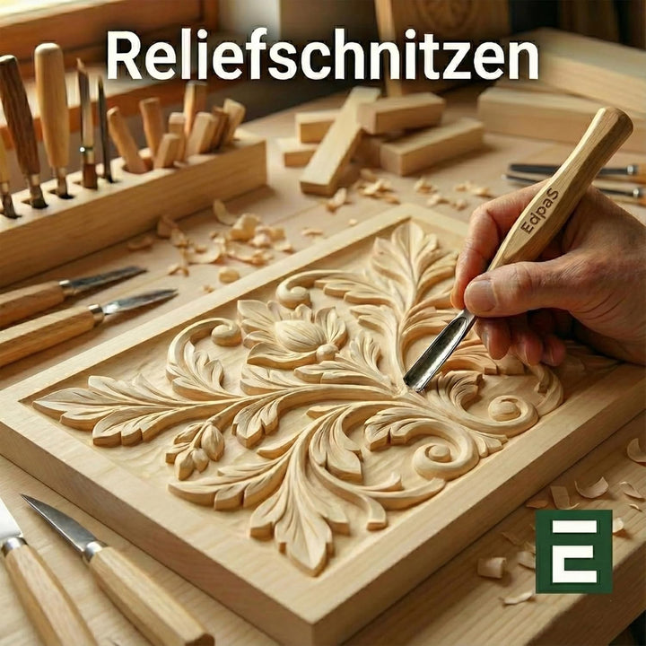 Schnitzholz Brett aus Lindenholz 30 x 10 x 2,5 cm zum Schnitzen und drechseln oder basteln zur Kerbs
