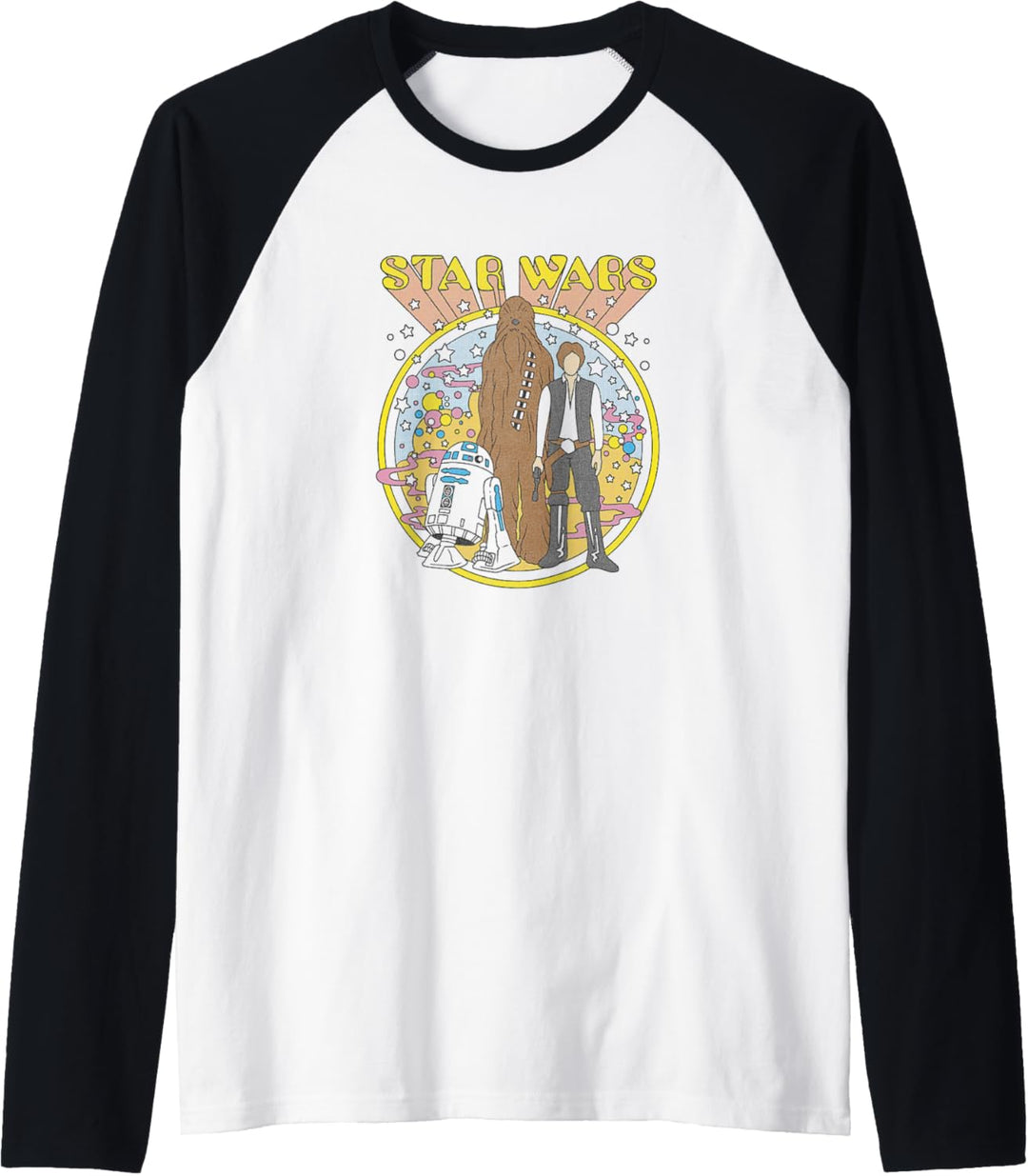 Star Wars Vintage Psych Rebels Raglan