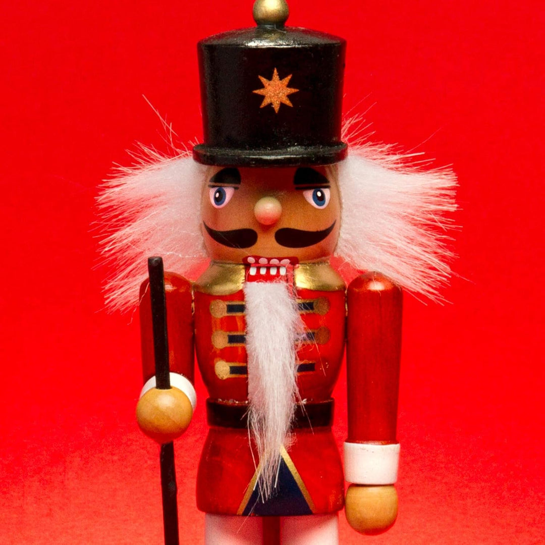 SIKORA NK-H Deko Nussknacker Figur aus Holz Verschiedene Motive 2 Grössen, Grösse:Höhe ca. 18 cm, Fa
