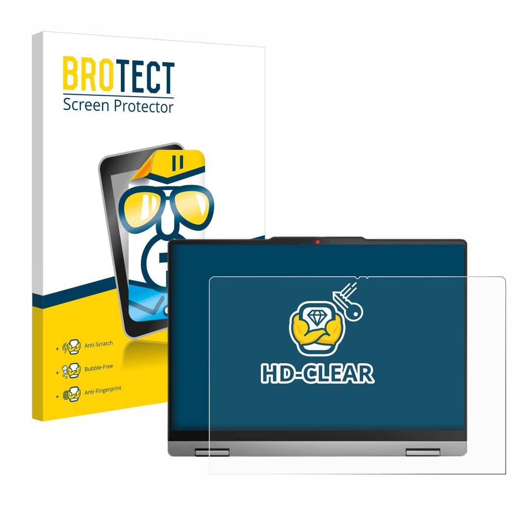 BROTECT Schutzfolie für Lenovo IdeaPad 5x 2-in-1 Gen 9 14" Displayschutz Folie Ultra-Klar