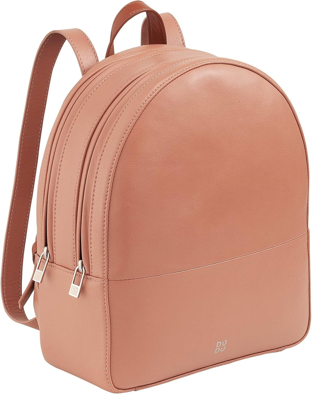 DUDU Rucksack Damen Bunt Sommerlich aus weichem Leder Rucksack Multicolor mit doppeltem Reissverschl
