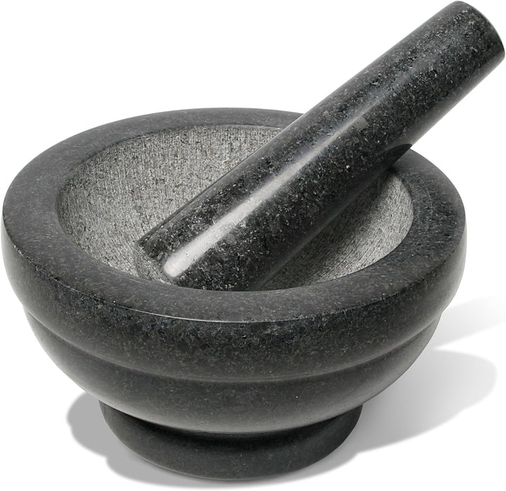 wenco 555876 Mörser, Steingut, grau