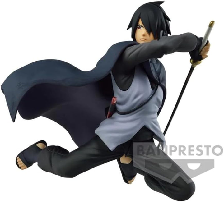 Banpresto Unisex Kinder Boruto-Uchiha Sasuke-Figur Vibration Sterne 14cm, Multi-Coloured, Estándar
