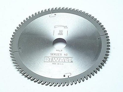 DeWalt Stationärkreissägeblatt / Kreissägeblatt Extreme (216/30mm 80TFZ, extra feines Finish (Furnie