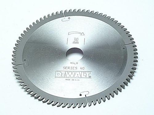 DeWalt Stationärkreissägeblatt / Kreissägeblatt Extreme (216/30mm 80TFZ, extra feines Finish (Furnie