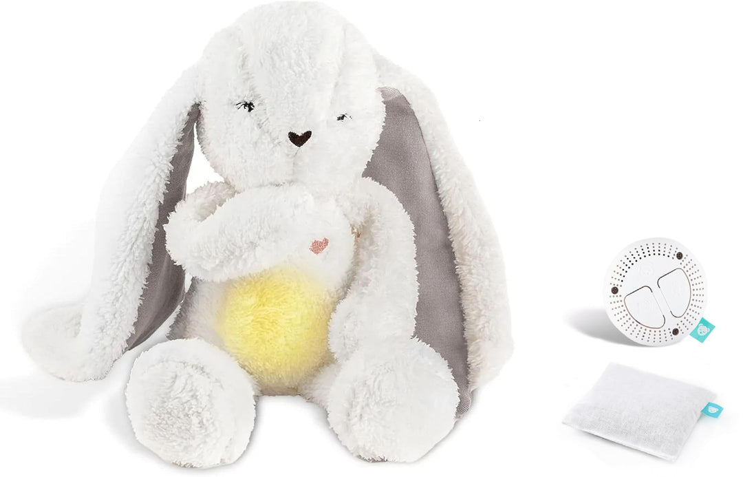 MyHummy 5-in-1-Hase mit Heizkissen – Natur/Grau