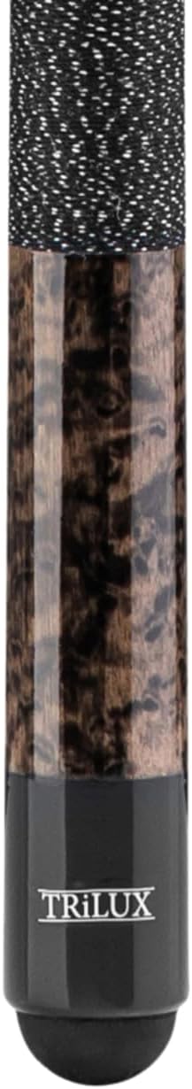 Winsport Billardqueue Trilux, Profiqualität, Ahornholz mit Vogelaugen Naturmaserung, Leinengriffband