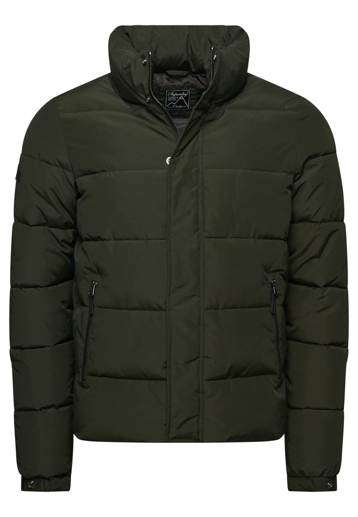 Superdry Herren Retro Steppjacke S Surplus Goods Olivgrün, S Surplus Goods Olivgrün