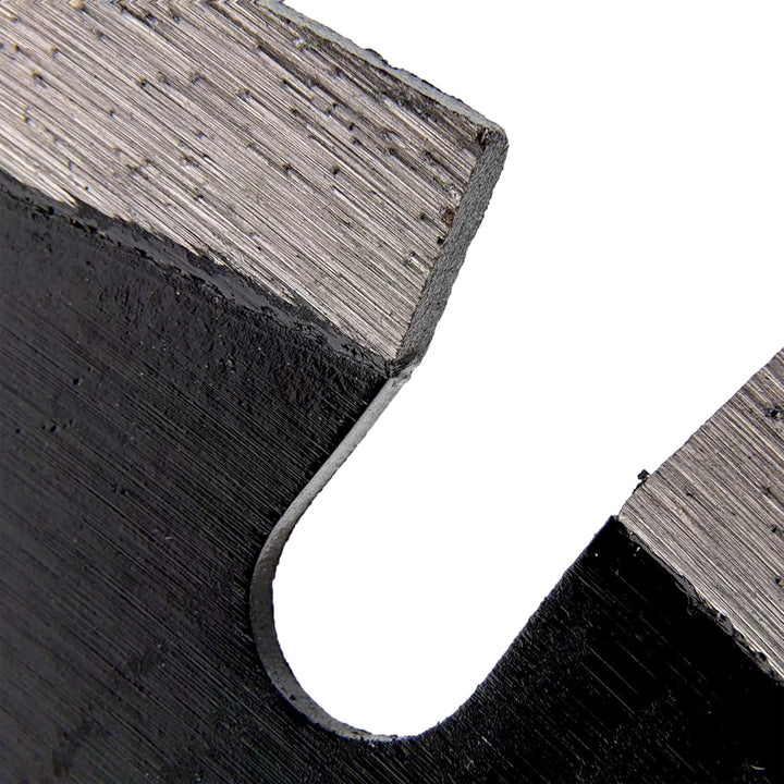 PRODIAMANT Asphalt Diamanttrennscheibe 350 mm x 25,4 mm Abrasive Diamantblocksegmente für Strassen,