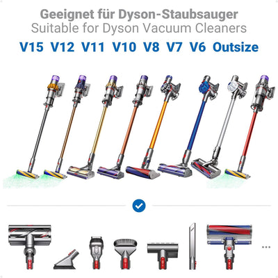 ecooe Staubsaugerhalterung freistehend Bodenständer Halterung für Dyson V15 V12 V11 V10 V8 V7 V6 Out