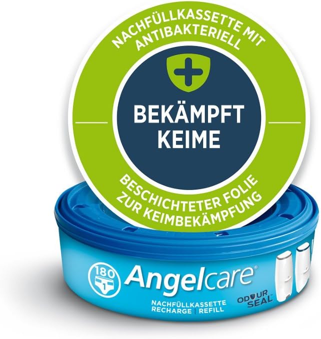 Angelcare Windeleimer Nachfüllpack Plus 15er Pack 15 Stück (1er Pack), 15 Stück (1er Pack)