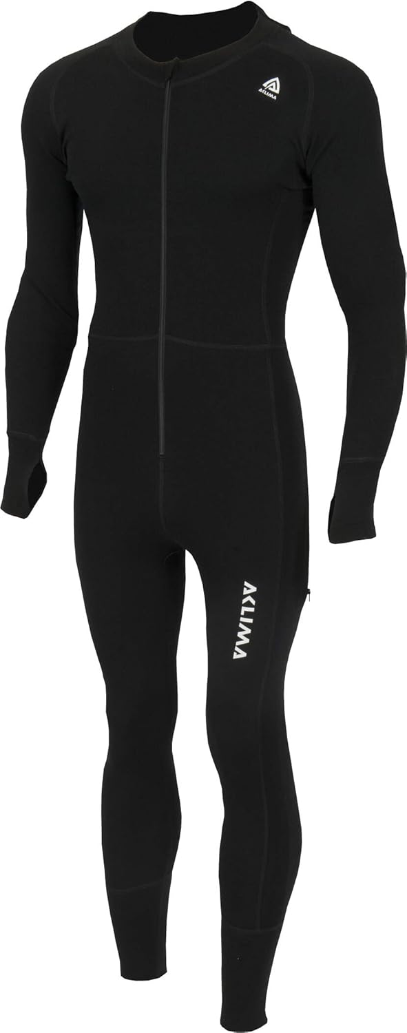 Aclima WarmWool Overall Herren schwarz