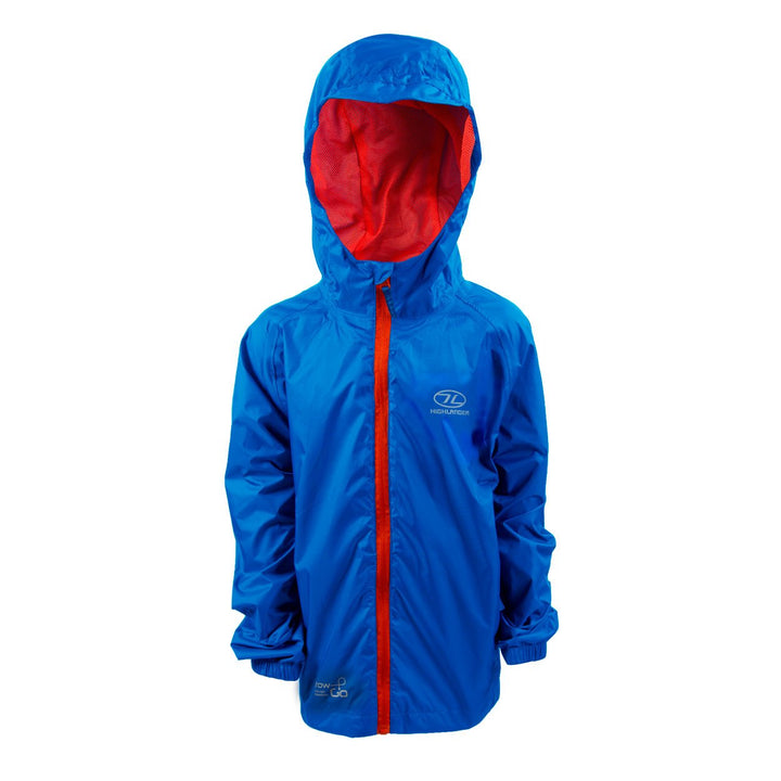 Highlander Jungen Stow And Go Jacke (1er Pack) Kids - 7/8yrs Blau, Kids - 7/8yrs Blau