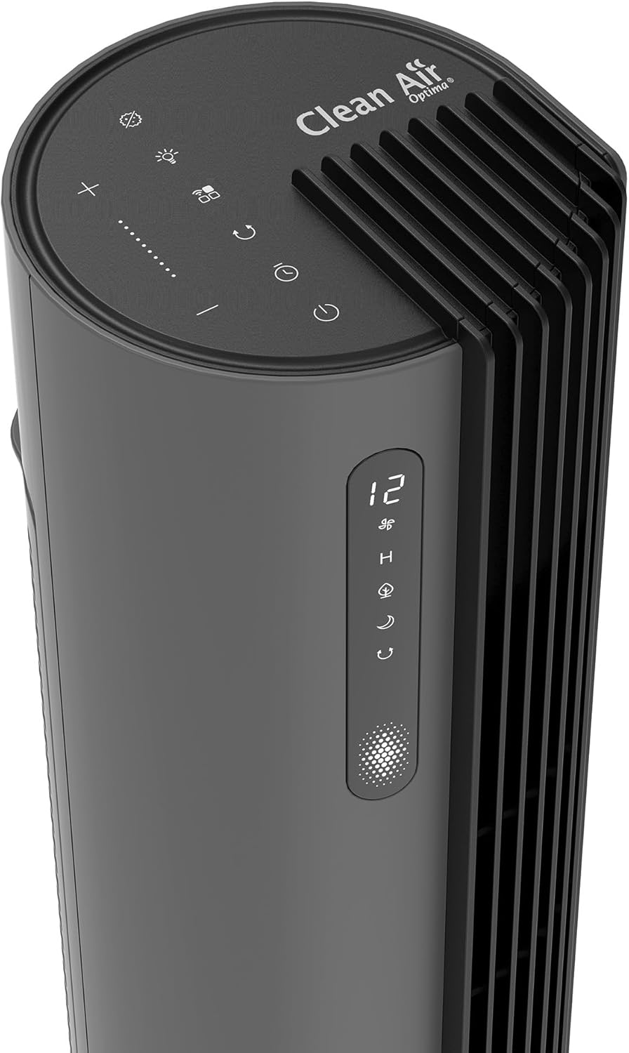 Clean Air Optima CA-407G Smart - Luxus Turmventilator - Luftdurchsatz bis 500m³/h - Oszillation 90º