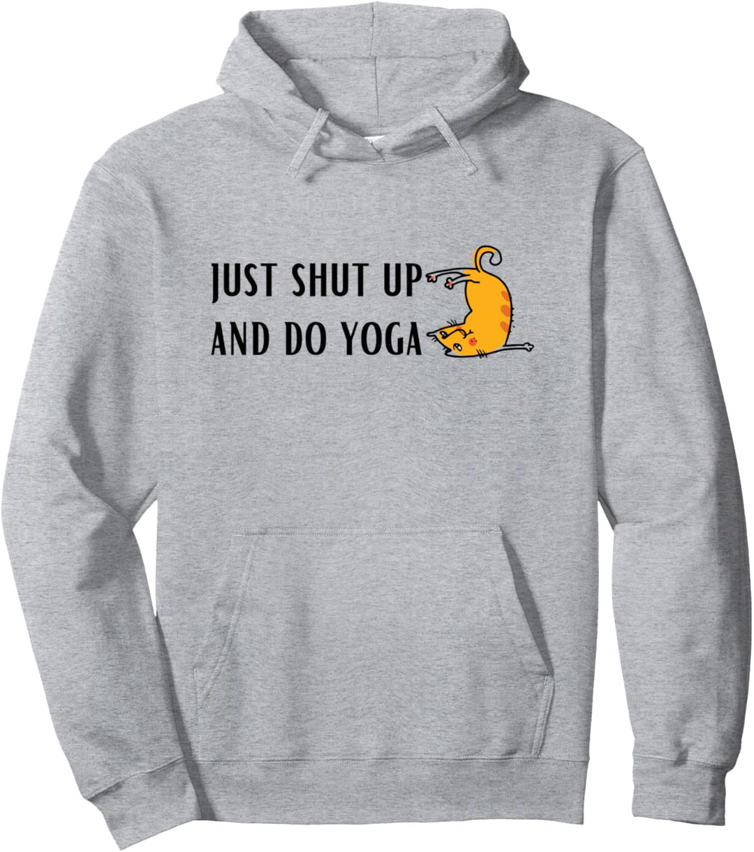 Funny Yoga Design, Yoga Gift for Yoga Teacher, Yoga Lover Pullover Hoodie