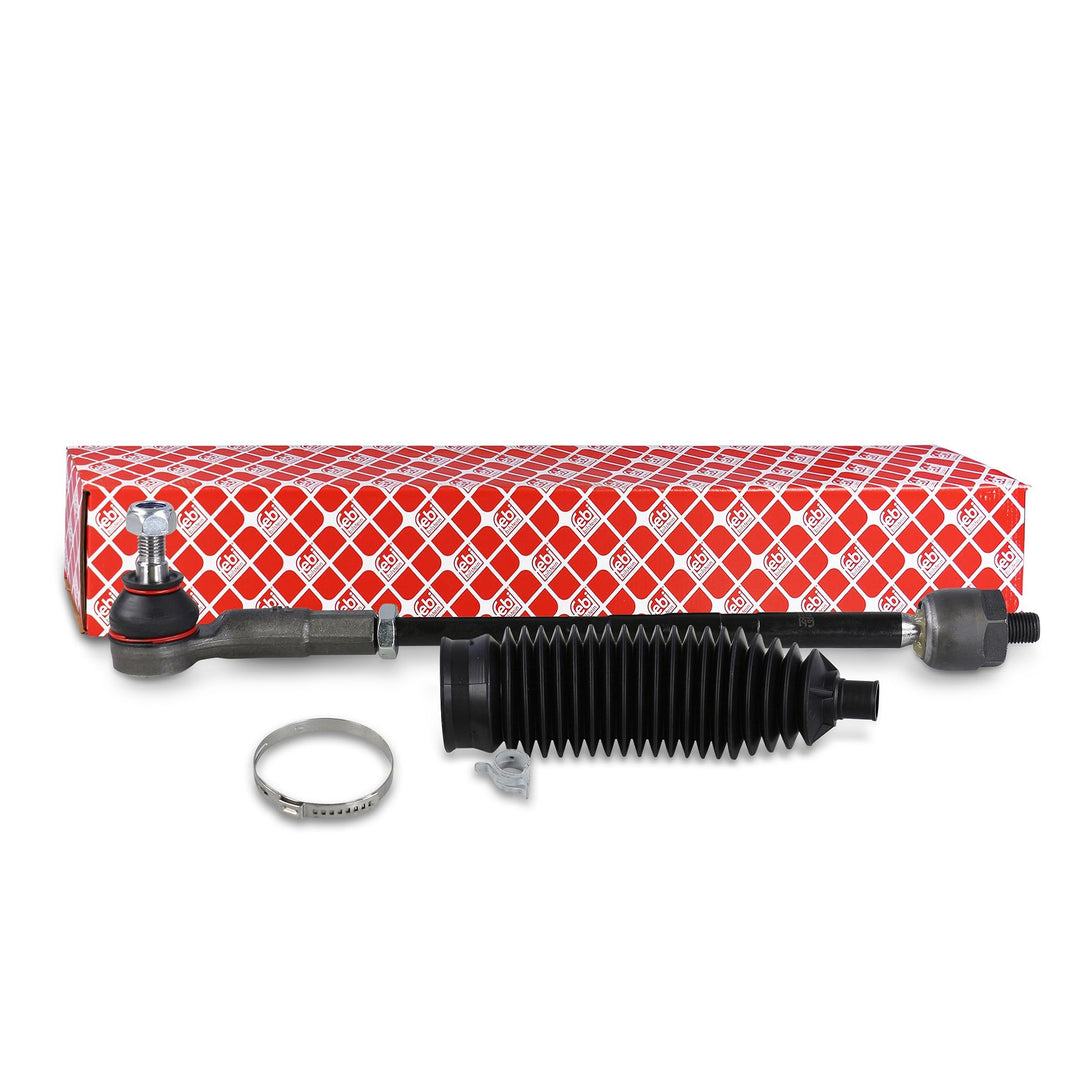 febi bilstein 49081 Spurstange mit Lenkmanschettensatz , 1 Stück