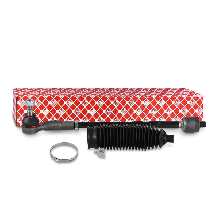 febi bilstein 49081 Spurstange mit Lenkmanschettensatz , 1 Stück