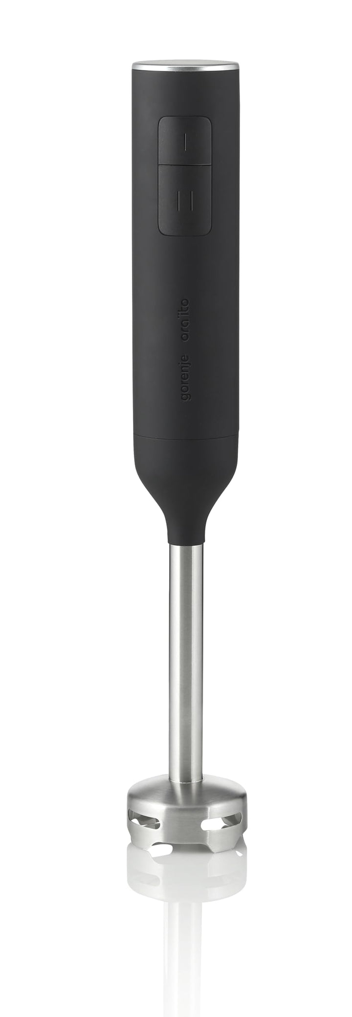 Gorenje HB600ORAB Stabmixer / 600 W/Edelstahlaufsatz/Viererklinge/Hochleistungsmotor/Einfache Reinin