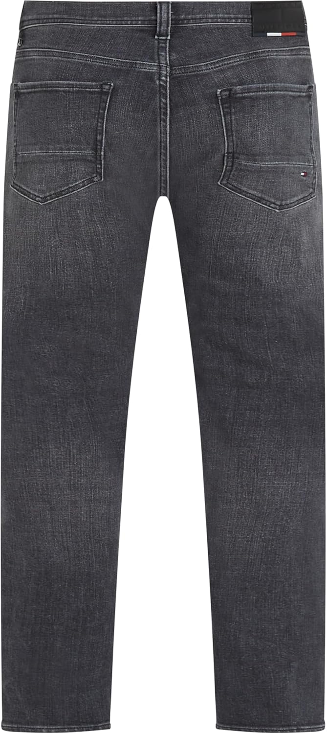 Tommy Hilfiger Herren Jeans Bleecker Slim Fit 29W / 32L Denim (Damon Black), 29W / 32L Denim (Damon