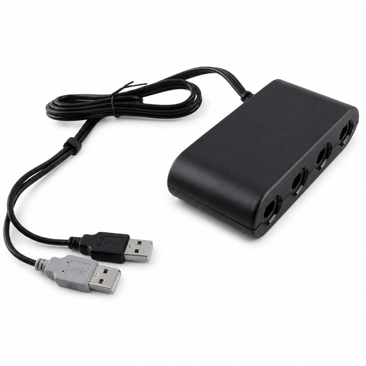 Controller Adapter für, Controller Adapter für Wii U, PC, für Switch, 4 Ports 3 in 1 Game Controller