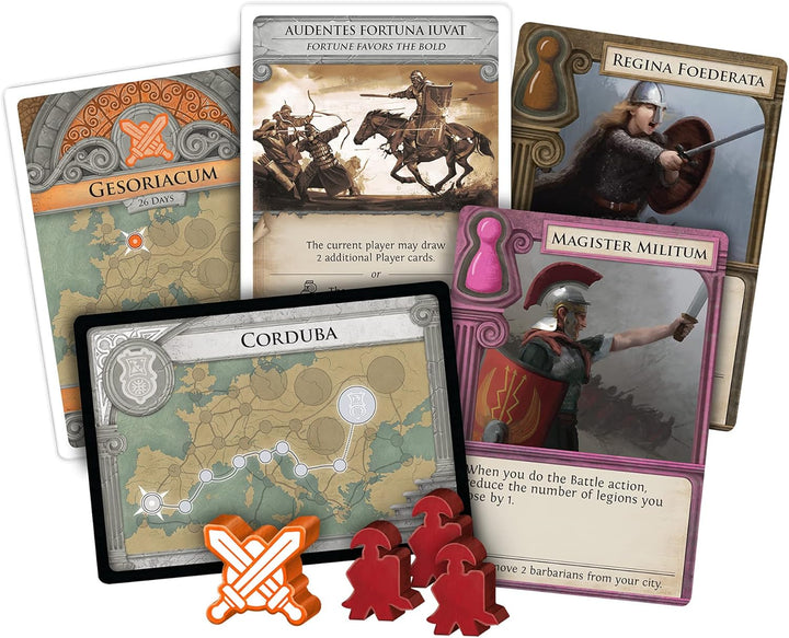 Z-Man Games ZMG7124 Brettspiel, Spiel,, 1. Standalone Game Pandemic: The Fall of Rom, Pandemic: The