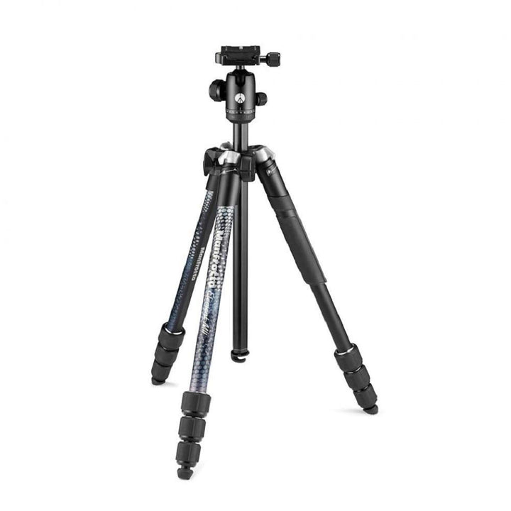 Manfrotto Element MII Kamerastativ, Aluminium Reisestativ mit Kugelkopf und Tragetasche, für DSLR, C