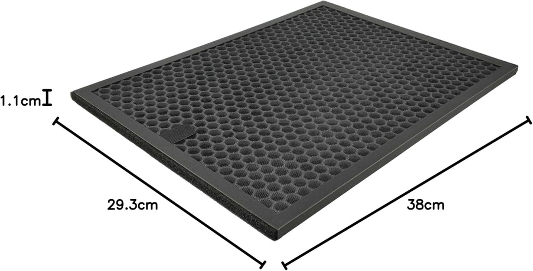 vhbw 2X Aktivkohlefilter kompatibel mit Philips AC4550/10, AC3256/10, AC3259/10 Luftreiniger - Luftf