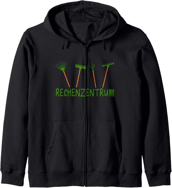 Rechenzentrum Informatik Garten Gärtner Computer Rechen IT Kapuzenjacke