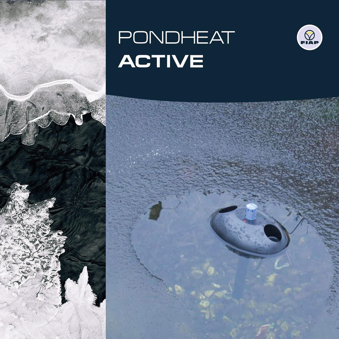 FIAP PondHeat Active - Teichheizer - Frostwächter - Teichheizung - Eisfreihalter - Gartenteich - Sch