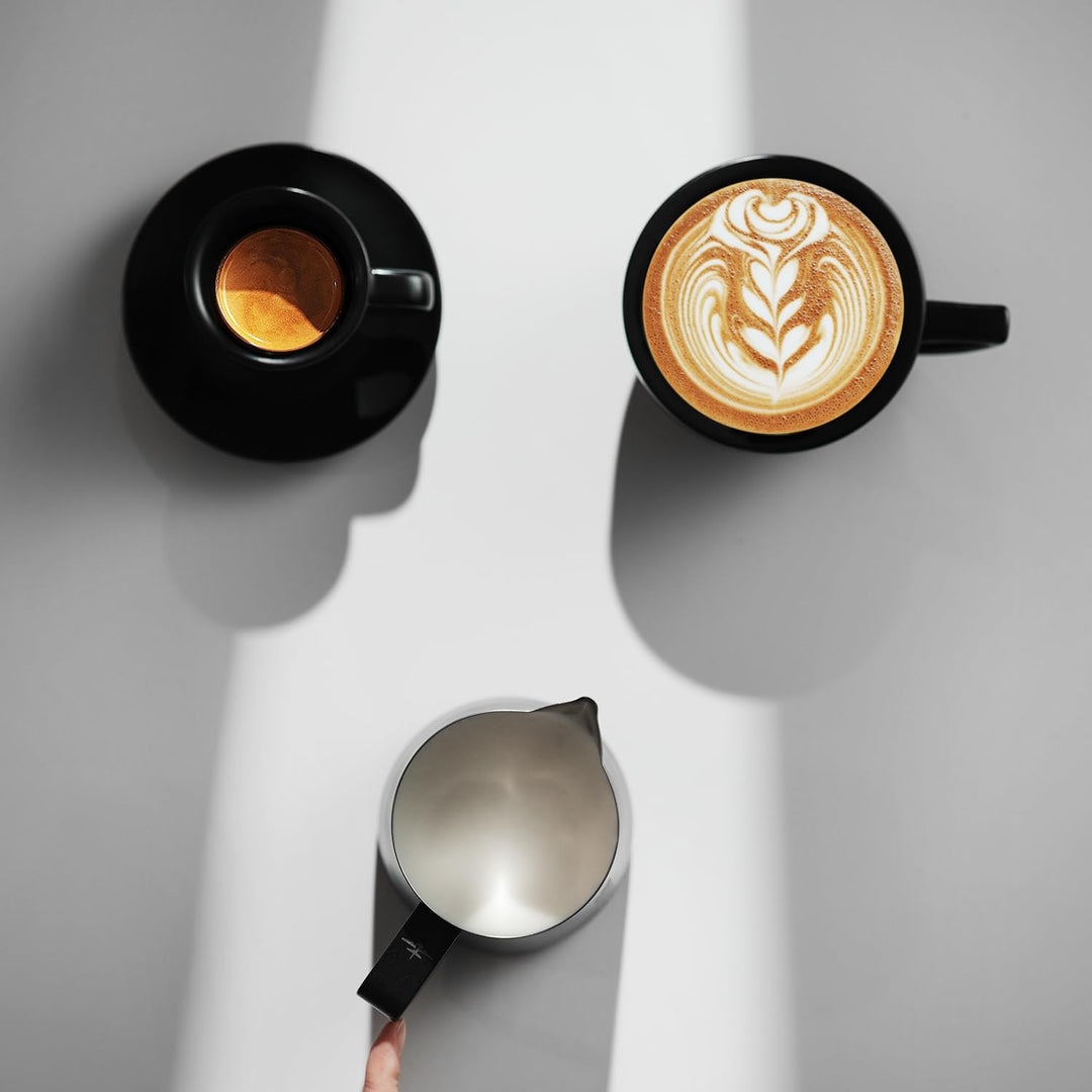 MHW-3BOMBER Espresso Milchkännchen Milk Pitcher 500ml Milchschaumtank Espresso Milchschaumtank Edels