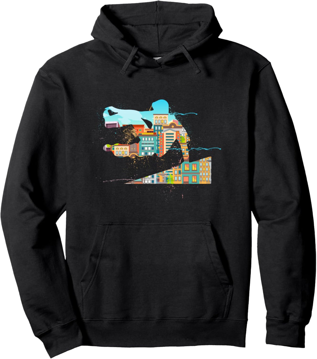 Parkour Hindernisslauf Urban City Runner Traceur - Parkour Pullover Hoodie