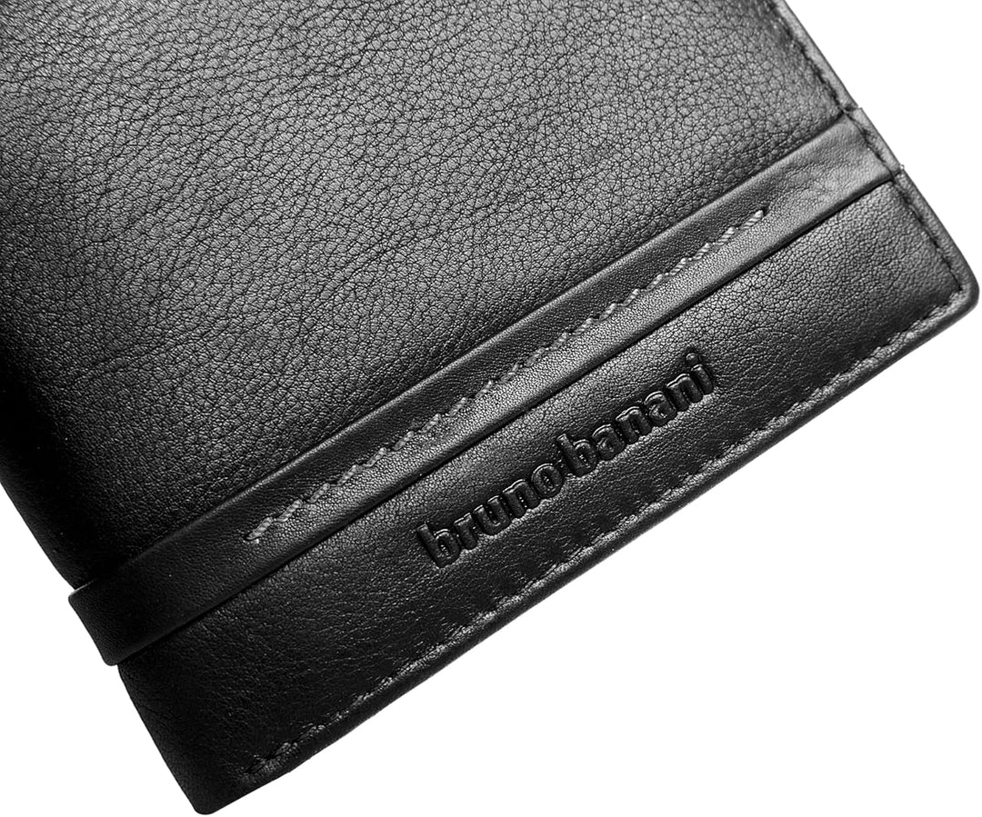 bruno banani Atlanta Wallet Black Schwarz, Schwarz