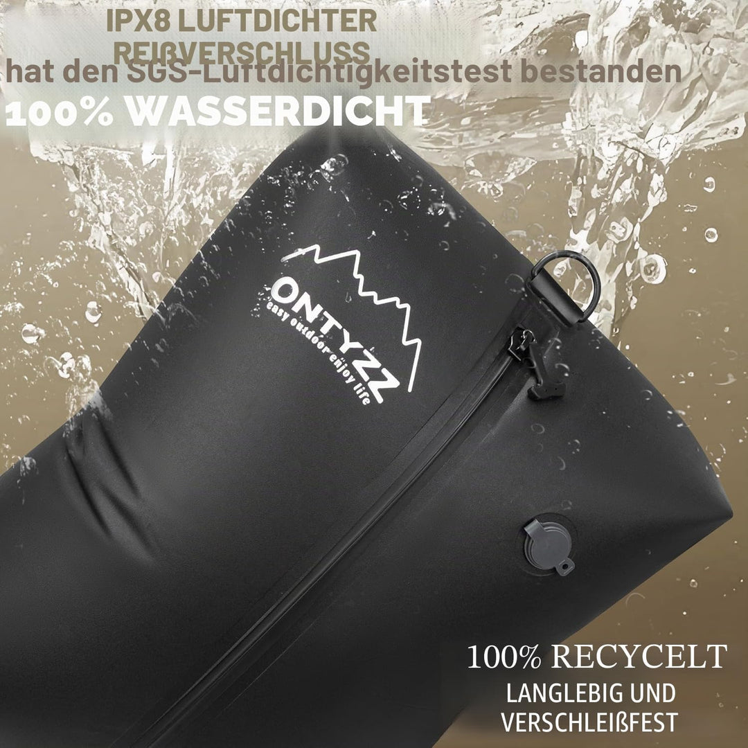 Vakuumbeutel für Kleidung Wiederverwendbar TPU Vakuumierbeutel mit Luftdichtem Ventil Reise Nylon Or